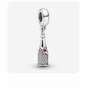 Pandora Sparkling Wine Bottle Charm